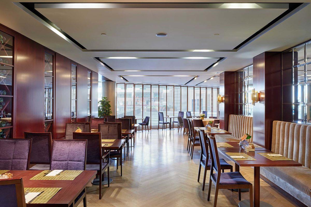 Eurostars Grand Marina Hotel Gl Barcelona Bagian luar foto The restaurant
